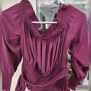 Express off the shoulder long sleeve